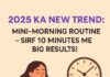 Mini-Morning Routine only10 Minutes Me Big Results
