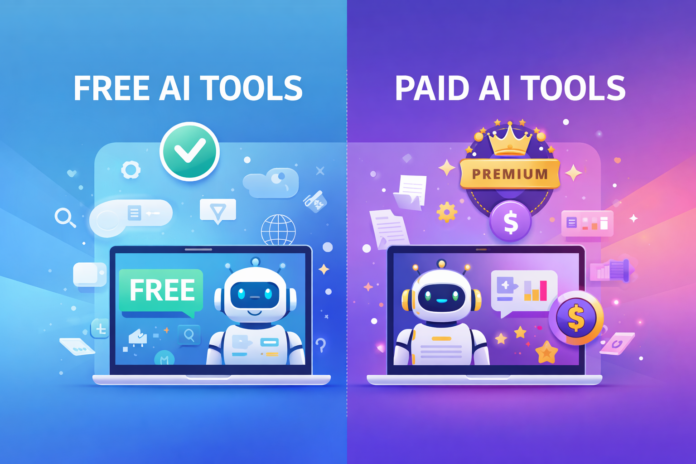 free-vs-paid-ai-tool free vs paid AI tools