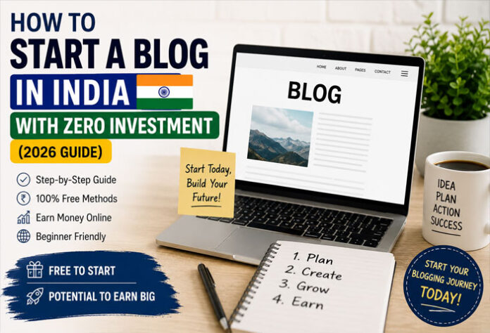 best-ai-tools How to Start a Blog in India with Zero Investment (2026 Guide)