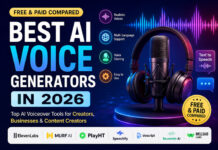Best AI Voice Generators in 2026 (Free & Paid Compared) Best AI Voice Generators
