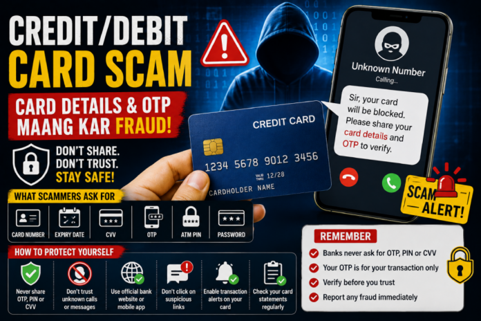 Credit/Debit Card Scam