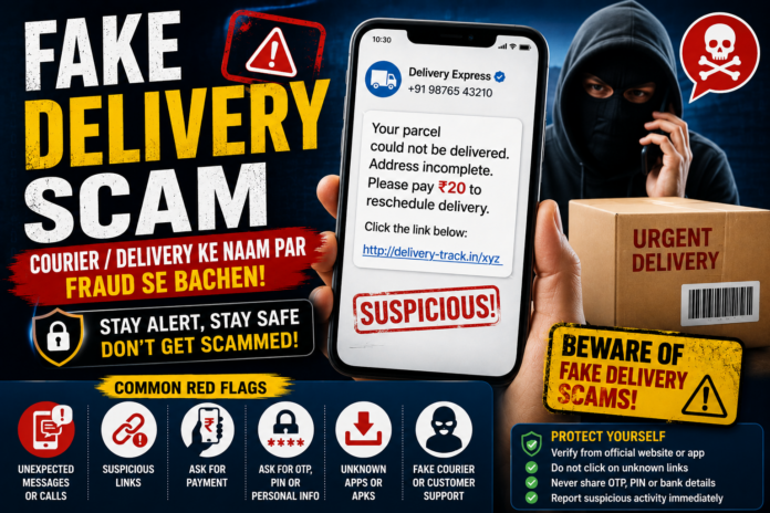 Fake Delivery Scam Fake Delivery Scam in India: How Courier Scams Steal Your Money