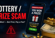 π Lottery/Prize Scam: Prize Jeetne Ke Naam Par Fees Maangne Wale Fraud Se Kaise Bachen? Lottery/Prize Scam